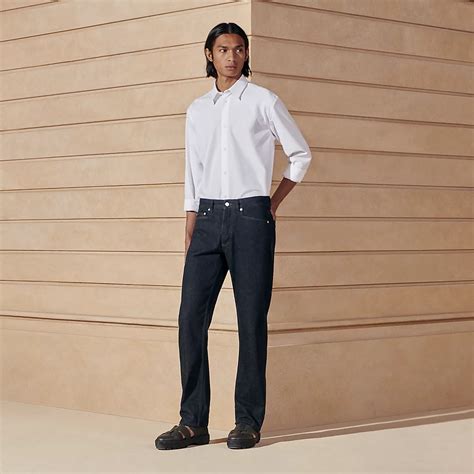 hermes jeans paris|hermes men's straight cut jeans.